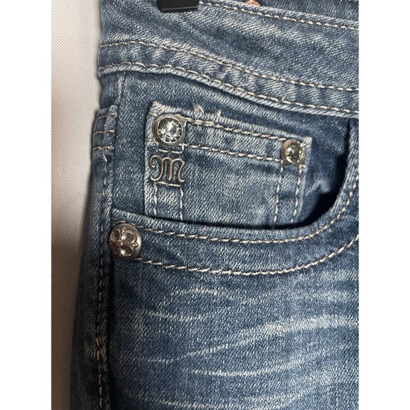 Size 28 Miss Me Women's Stretch Jeans ~ JW6064B Boot - Picture 9 of 10